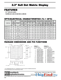 Datasheet MTAN2123-11A manufacturer Marktech